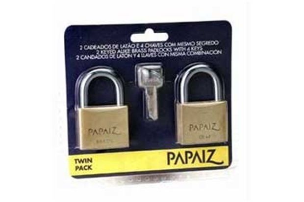 Cadeado Latão Twin Pack 45mm Cr45ka2sm com 2 Peças