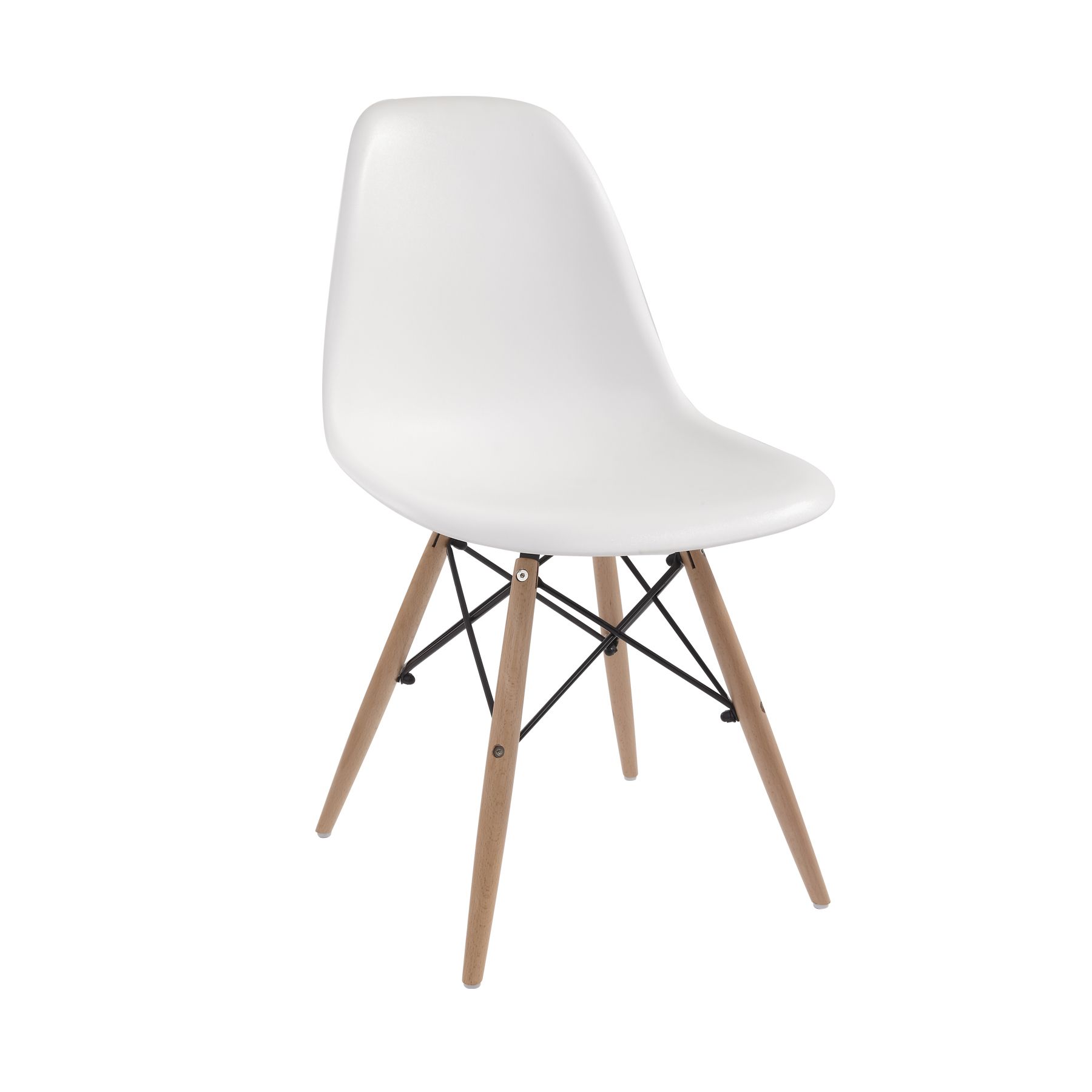 Cadeira Plástico Eiffel Branca 81x46cm