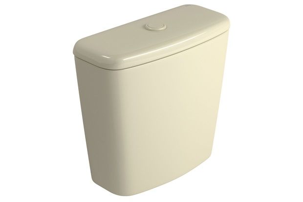 Caixa Acoplada com Acionamento Duo Fast/Aspen/Izy/Ravena E Spot Creme