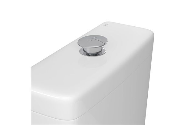 Caixa Acoplada com Acionamento Duo Vogue Plus Branco