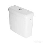 Caixa acoplada dual Flux Targa Ravena Aspen Fast e Izy gelo Deca