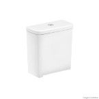 Caixa acoplada para bacia 3/6 litros Debba branca Roca