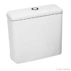 Caixa acoplada para bacia 3/6 litros ecoflush Azaléa branca Celite