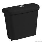 Caixa acoplada para bacia 3/6 litros ecoflush Fit preta Celite