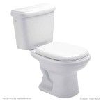 Caixa acoplada para bacia 3/6 litros Sabatini Plus branca Icasa