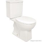 Caixa acoplada para bacia 3/6 litros Studio com mecânismo dual flux gelo Deca