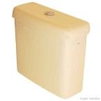 Caixa acoplada para bacia 3/6 litros universal dual flux Targa Ravena Aspen e Izy creme Deca