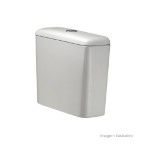 Caixa acoplada para bacia 6 litros Azalea Saveiro pergamon Celite