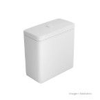 Caixa acoplada para bacia 6 litros Studio com mecânismo CD 10617 gelo Deca