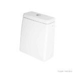 Caixa acoplada para bacia com dual Flux Link gelo Deca