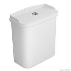 Caixa acoplada para bacia com dual Flux Oxford gelo Deca