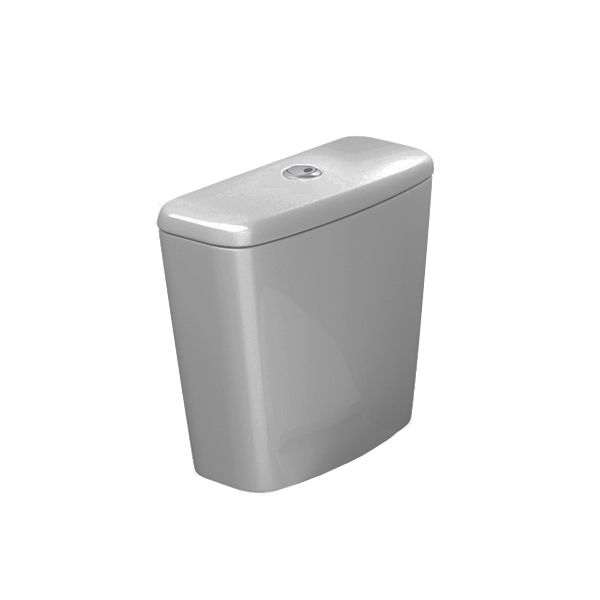 Caixa Acoplada para Ravena, Targa, Izy ou Aspen Cinza Real 3/6L Deca