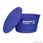 Caixa dágua com tampa 500 litros polietileno Brasilit