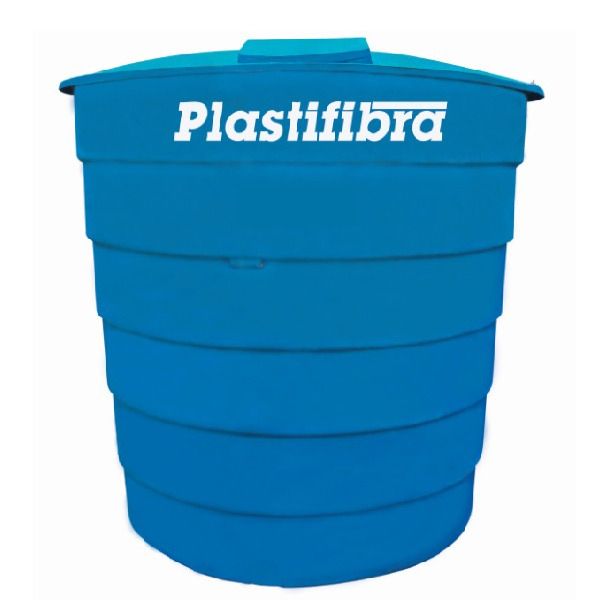 Caixa dágua de Fibra de Vidro 3000L Azul 1,6m Plastifibra