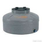 Caixa dágua Fácil Instalação 500 litros cinza Acqualimp