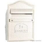 Caixa de correio Alfa Gradil Eco branca Pintart