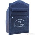 Caixa de correio Alfa Gradil Eco preta Pintart