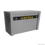 Caixa de correio em chapa Gradil Eco 740 cinza Pintart