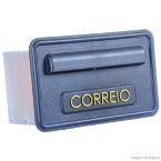 Caixa de correio Sigma preta Pintart