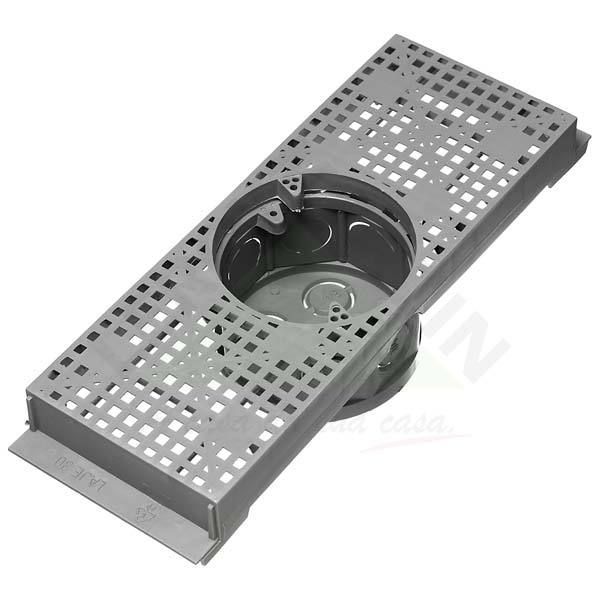 Caixa de Luz 4x4 Octagonal Cinza Tuboline