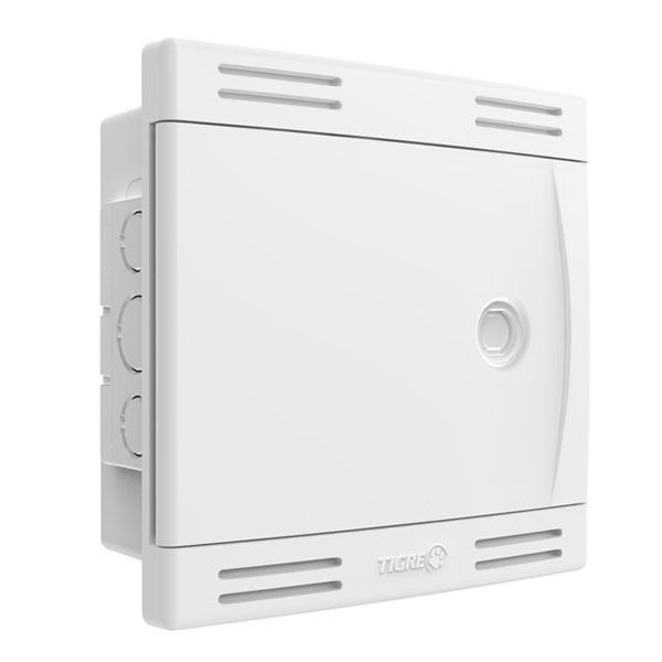 Caixa de Passagem de Embutir PVC Branco VDI Tigre