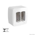 Caixa de sobrepor 2 módulo Miluz Schneider