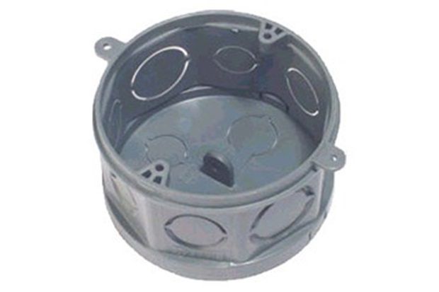 Caixa Octogonal com Fundo Móvel Cinza 4x4