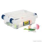 Caixa organizadora baixo 1,2 litros cristal Sanremo