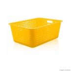 Caixa organizadora maxi amarela Ou