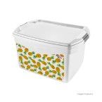 Caixa organizadora média Color 29 litros branca Sanremo