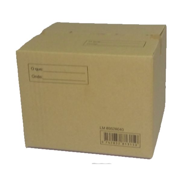 Caixa Organizadora Papelão Marrom 17x20x22cm Woodpel