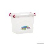 Caixa organizadora Pratic box 2 litros 18x13x14cm translucido Paramount Plásticos