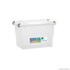 Caixa organizadora Pratic box 5 litros 27x18x17cm translucido Paramount Plásticos