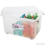 Caixa organizadora Top Stok alto 72 litros Sanremo