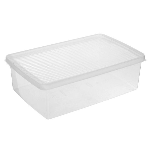 Caixa para Sapato Plástico Transparente 11x23,50x35,50cm