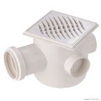 Caixa sifonada quadrada 10x10x5cm N°71 Tigre