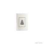 Campainha Cigarra bivolt branco Alumbra
