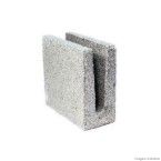 Canaleta cimento 14x19x19cm vedação Ramos