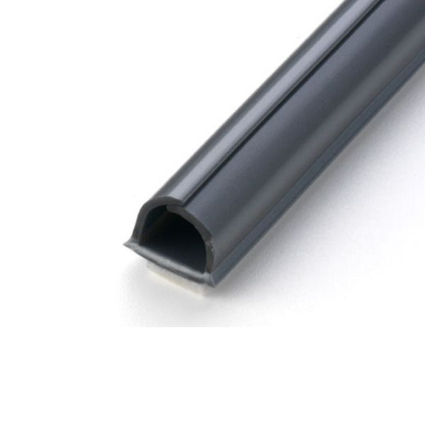 Canaleta Flexivel 10,5x10mm 3 Metros Cinza Cablefix