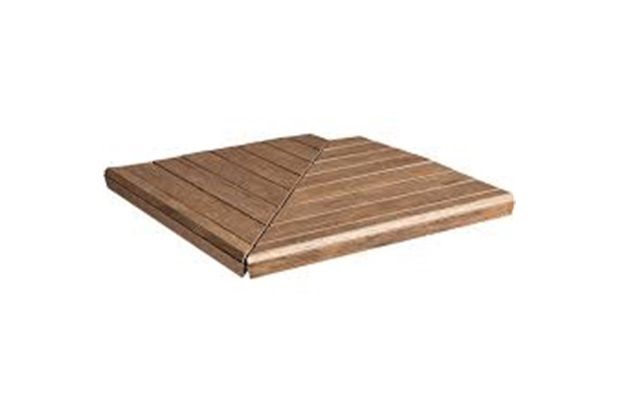 Canto Parquet DOlivier Externo 30 X 30 Cm Caixa 4 Peças