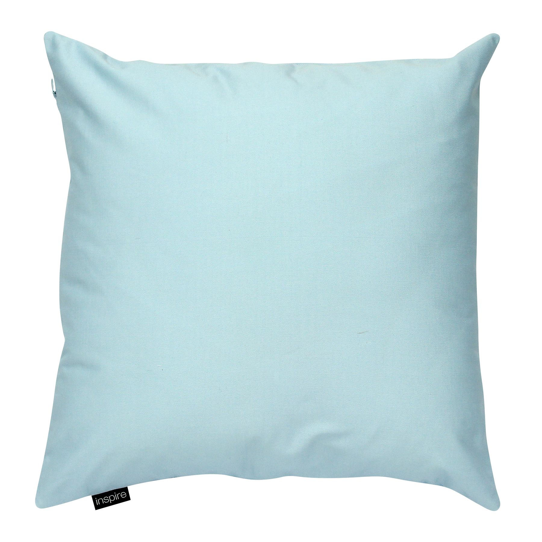 Capa de Almofada Lisa Azul Bebê 45x45cm