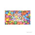 Capacho Confete Vinil art 60x40cm Kapazi