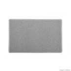 Capacho Silver 60x40cm cinza Kapazi