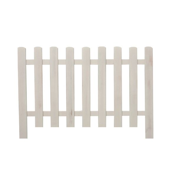 Cerca Madeira Ripada Branca 60X100cm