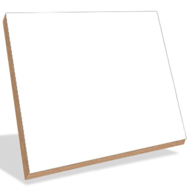 Chapa de Madeira MDF Texturizado Branco Revestido 2750x1830x6mm