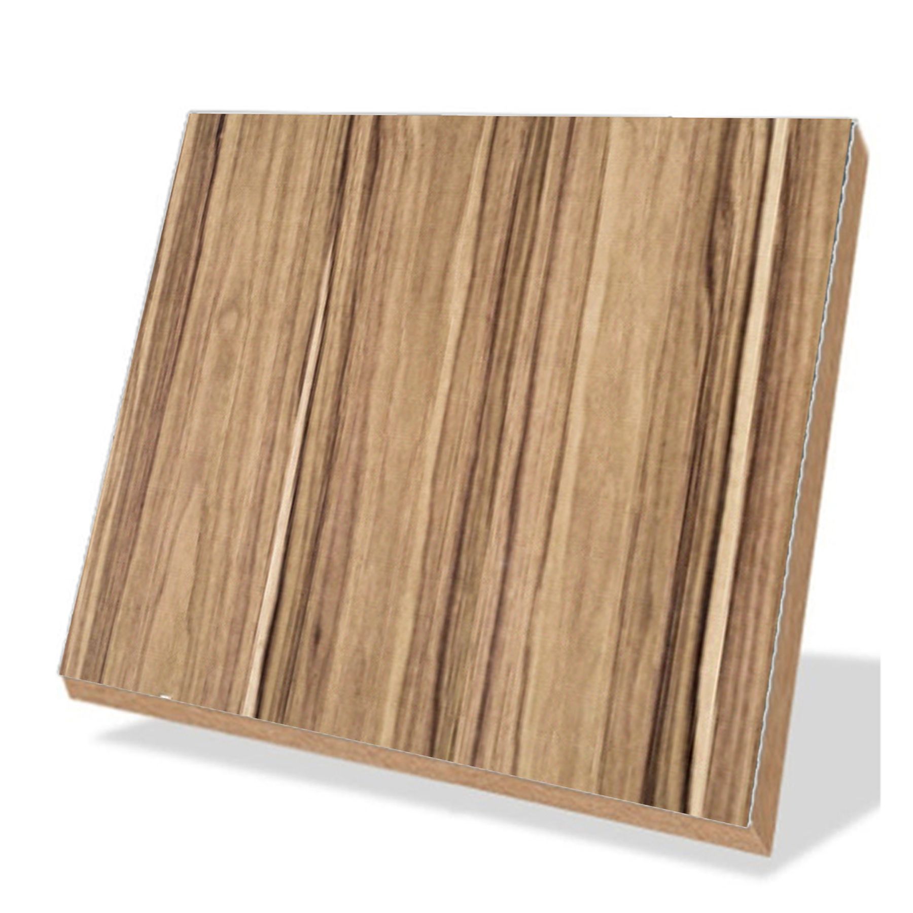 Chapa de Madeira MDF Texturizado Ebano Marone Revestido 2750x1840x18mm