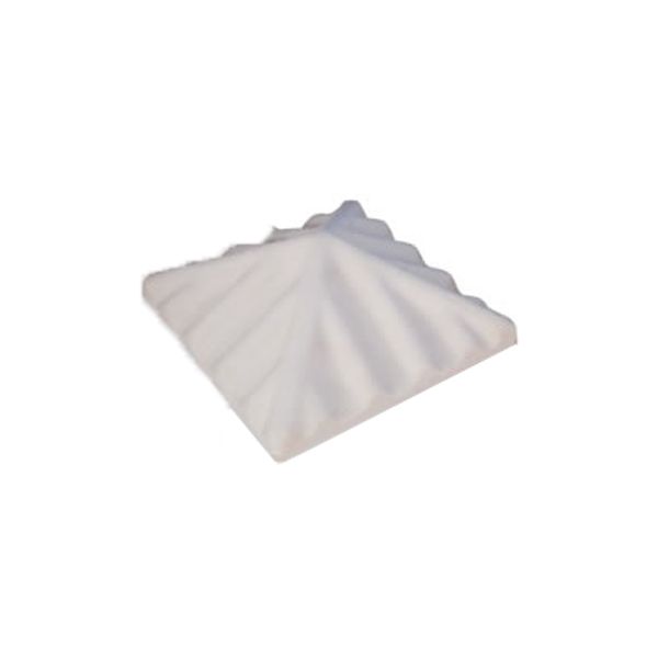 Chapéu de Concreto para Churrasqueira 40cmx40cm Fortal