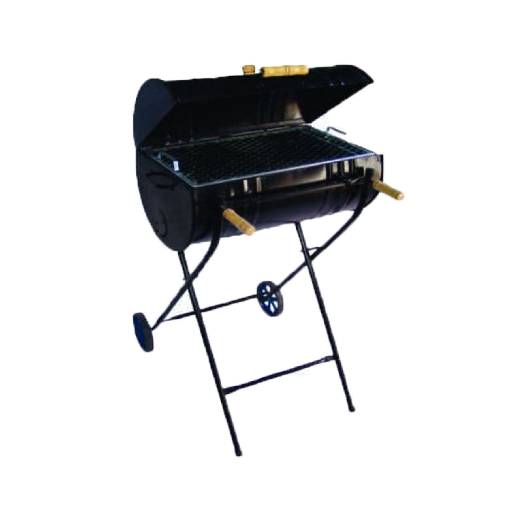 Churrasqueira à Carvão Bafo Tambor Pequeno 100L Santa Edwirges