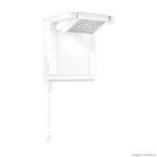 Chuveiro elétrico 220V 6800W Acqua Star Ultra branco Lorenzetti