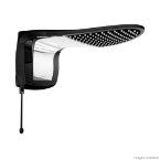 Chuveiro elétrico 220V 7800W Acqua Wave Ultra black e cromado Lorenzetti